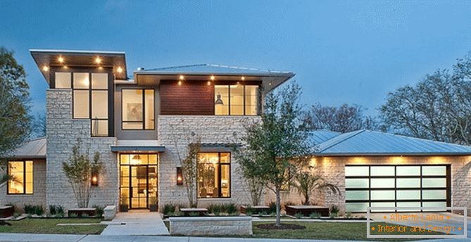 Útulný luxusný dom v Texase od Cornerstone Architects