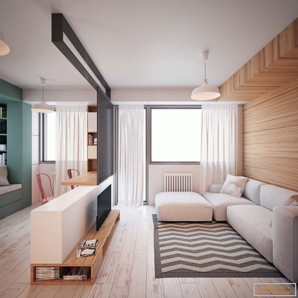 Moderné dokončovacie jednoizbový byt 33 m²