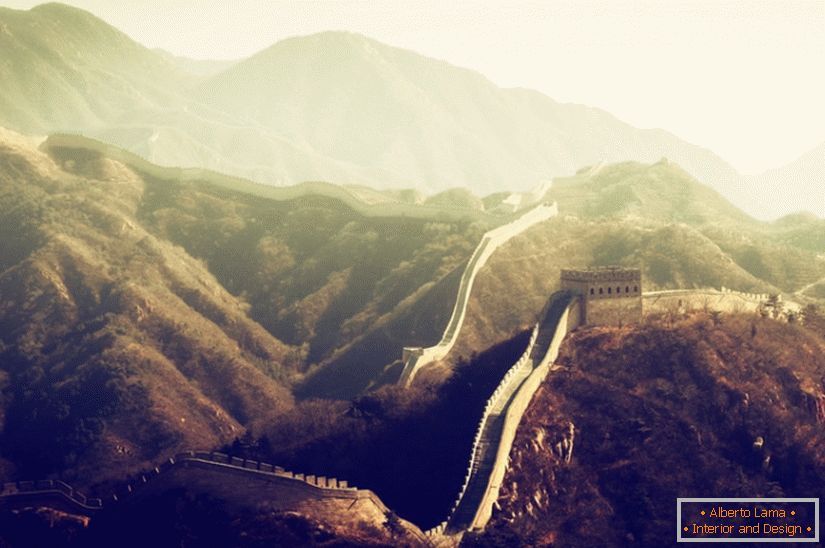 Foto veľkého čínskeho múru