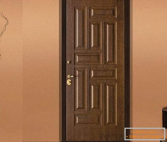 drevené vstupné dvere pre byty, foto 32