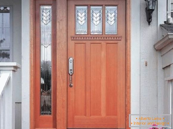 drevené vstupné dvere pre súkromný dom, foto 8