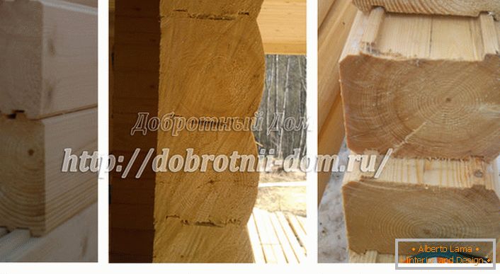Moderným stavebným materiálom je profilovaný nosník z borovice, strmší a drahší profilovaný lepený nosník.