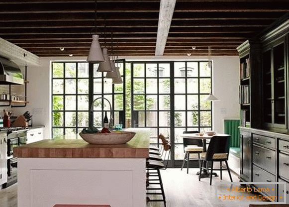 Interiérový dizajn domov - kuchynská fotka