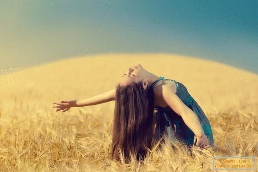 Dievča na pšeničné pole, Sergej Zhuravlev